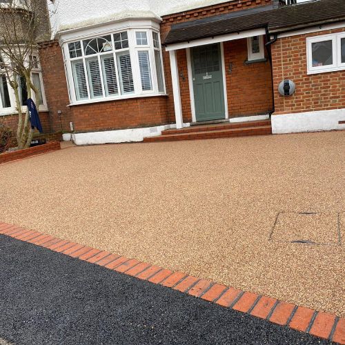 resin driveway