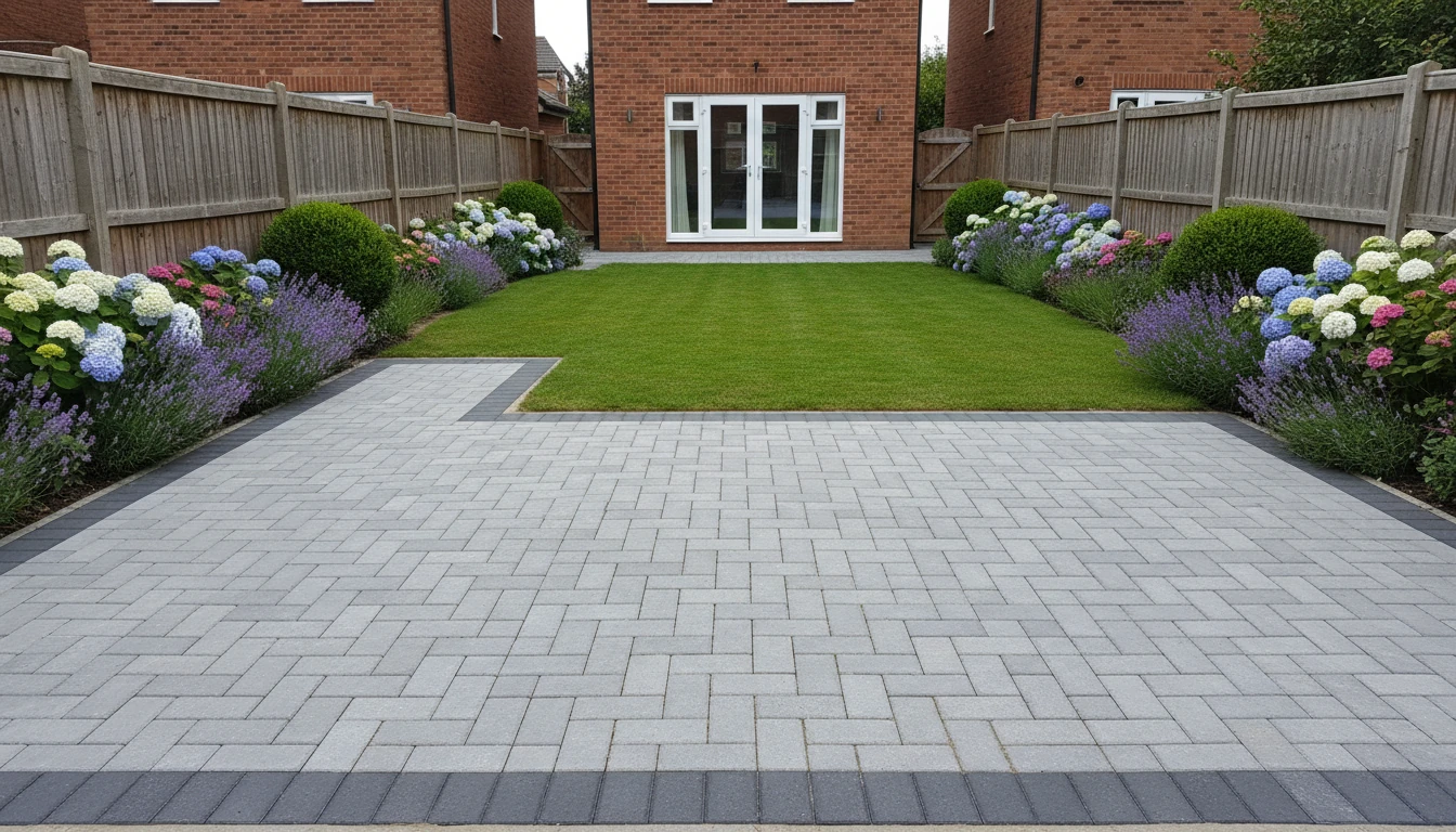block paving paths patio