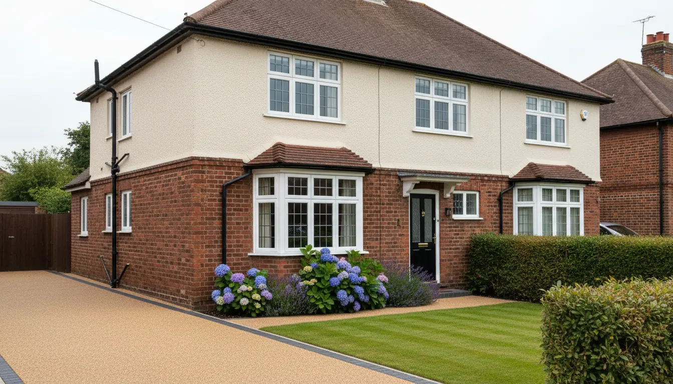 residential resin driveway